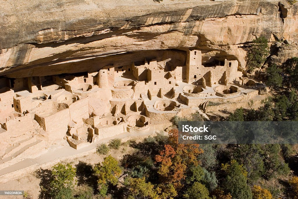 Antike Ruinen, Mesa Verde, Colorado - Lizenzfrei Alt Stock-Foto