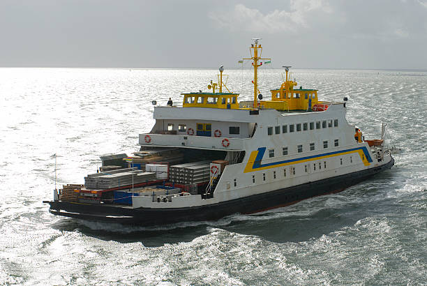 Ferry boat stock photo