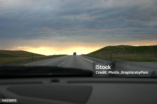 Through The Windshield Stock Photo - Download Image Now - Behind, Car, Car Interior