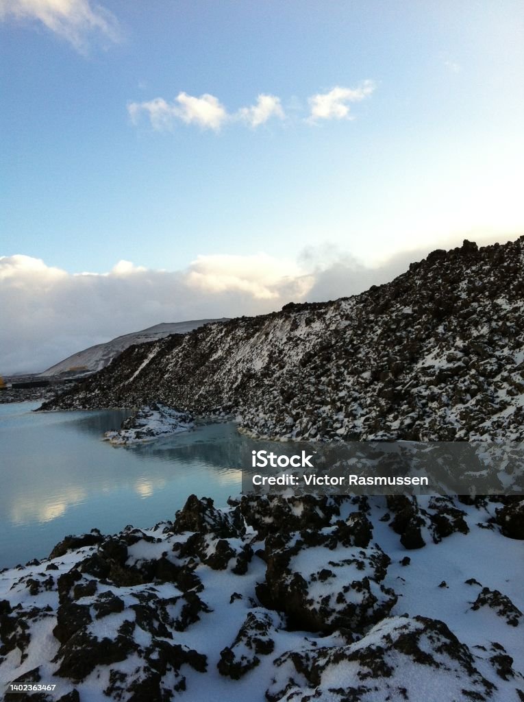 Iceland Lake Color Image Stock Photo
