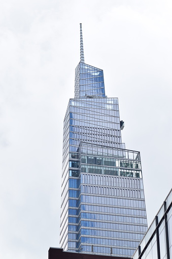New York, NY USA - June 9, 2022: New York City, One Vanderbilt Skyscraper in Midtown Manhattan Skyline