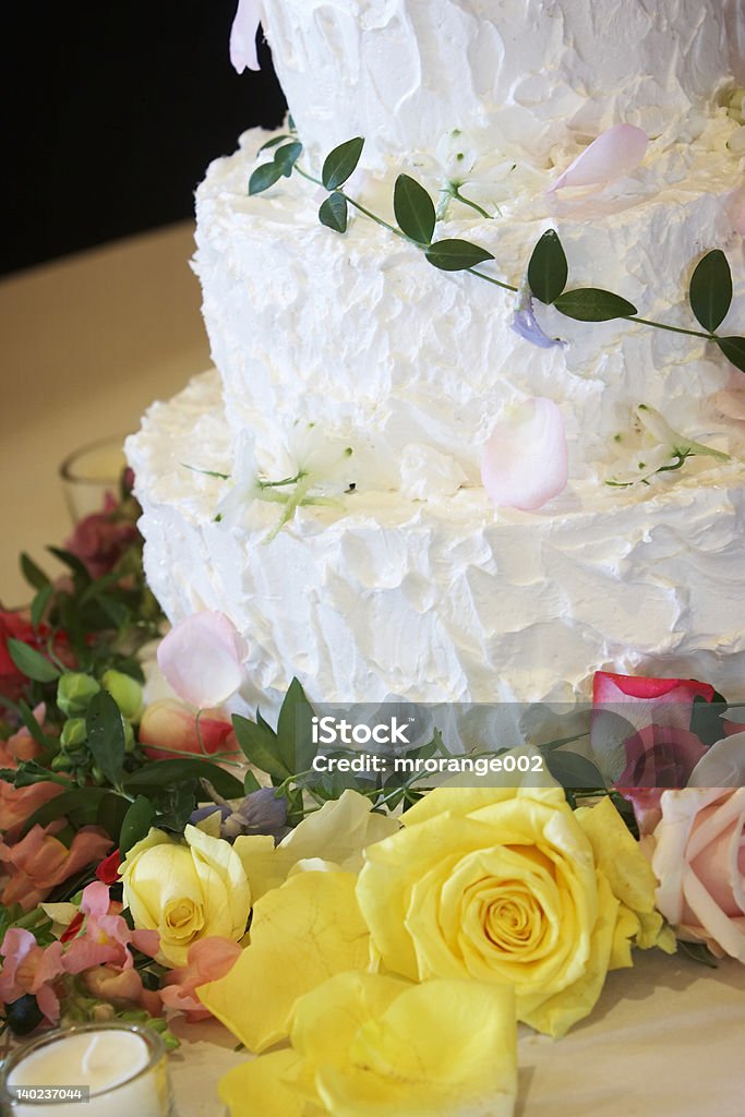 De postre dulce pastel de bodas - Foto de stock de Alcorza libre de derechos