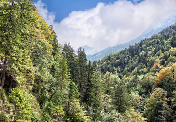 istock View of high Apls mountains. 1402384206
