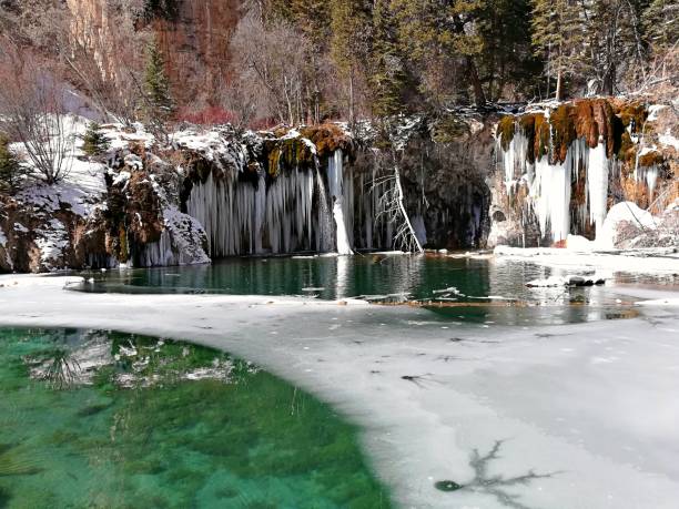 Hanging Lakes, in February