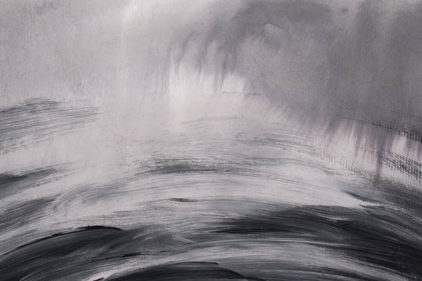 istock gray painted watercolor background texture 1402395084