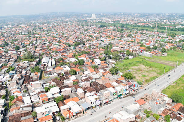 istock Residential Building Aerial View 1402400061