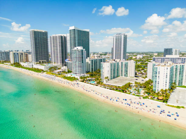 istock Aerial drone photo Hallandale Beach circa 2022 1402400794