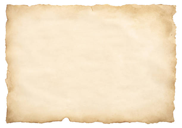 istock old parchment paper sheet vintage aged or texture isolated on white background 1402419198
