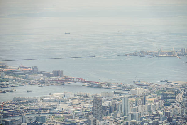 istock Kobes town seen from Rokko Mountain 1402421776