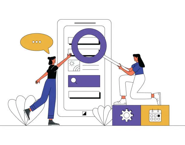 Free flat search box ui Vector Images & Graphics | FreeImages