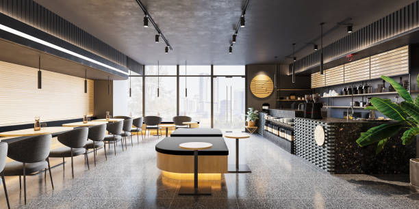 istock Coffee Shop and Cafe Lounge Restaurant 1402433813