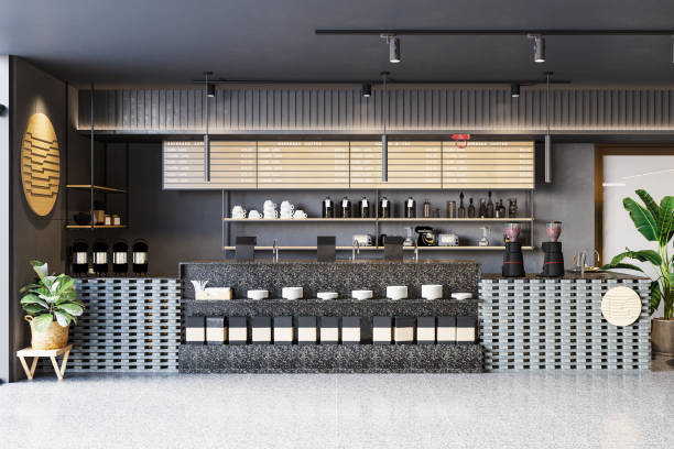 istock Coffee Shop and Cafe Lounge Restaurant 1402433820