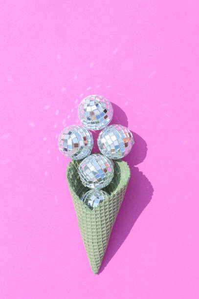 istock Disco balls in ice cream cone 1402434664
