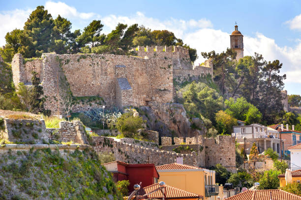 istock Nafplio, Greece church aerial view 1402437006