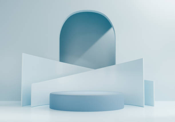 istock podium background for product presentation.3d illustration 1402437925