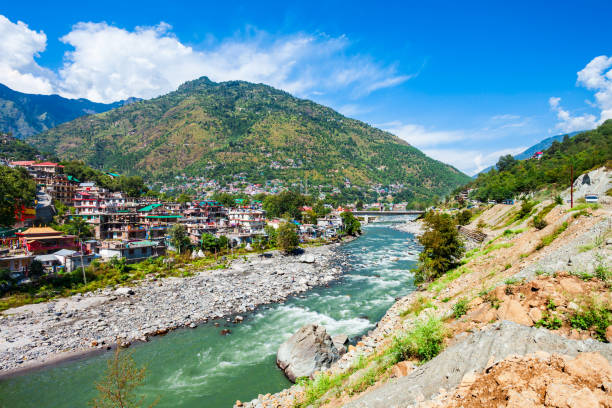 istock Beas river near Kullu town, India 1402440870