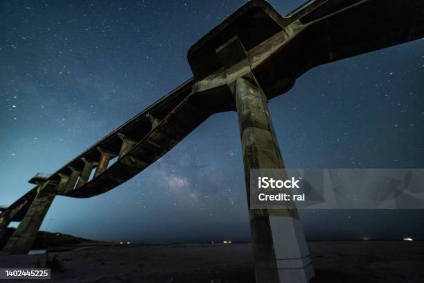 Milky Way Stock Photo - Download Image Now - Astronomy, Backgrounds, Beach