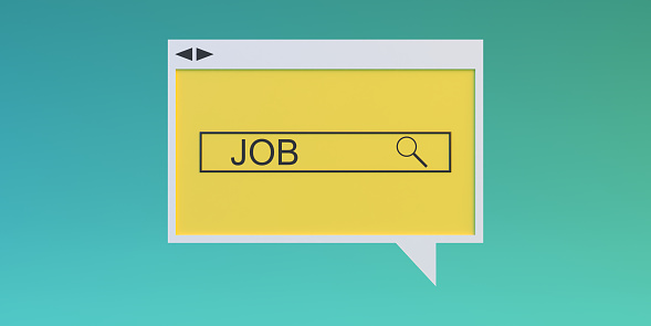 online job search concept