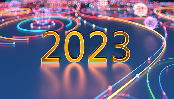istock Digital concept Happy New Year 2023 1402454552