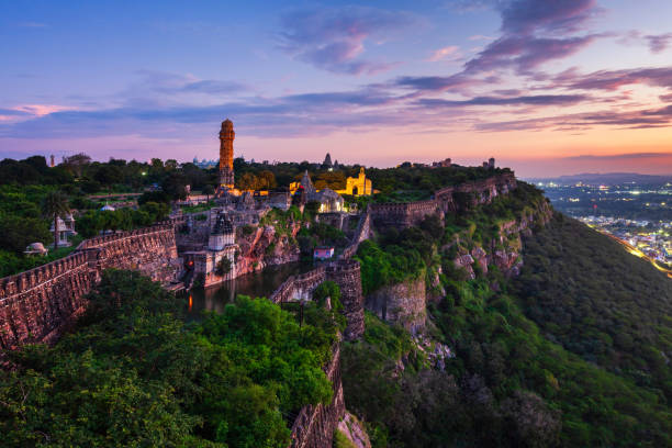 istock Chittor Fort in Chittorgarh, India 1402458343