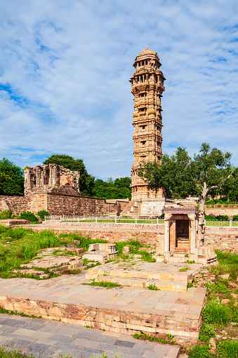 Vijaya or Vijay Stambha means Tower of Victory is a monument tower in Chittor Fort in Chittorgarh city, Rajasthan state of India