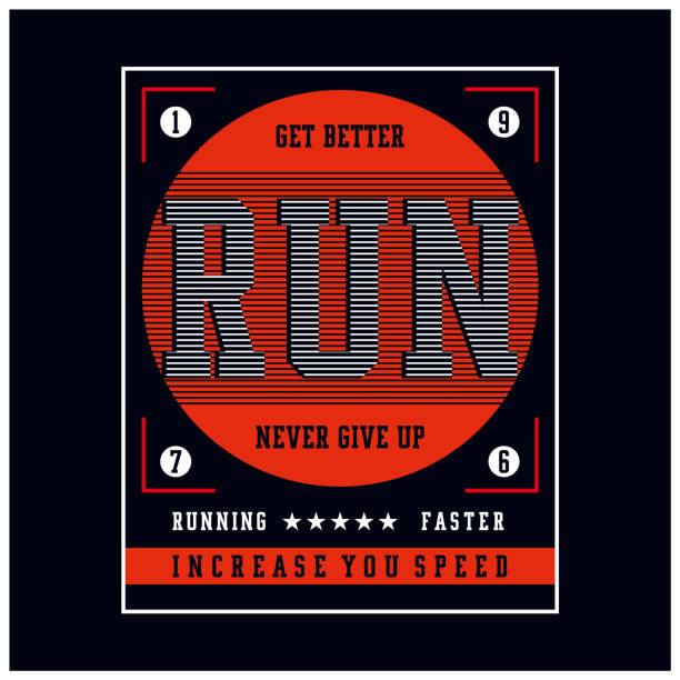 run faster vector art for t shirt design graphics - faster than magic 幅插畫檔、美工圖案、卡通及圖標