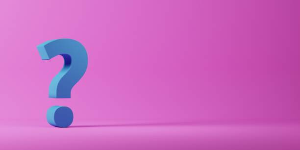 istock 3D render of blue question mark on pink background 1402462061