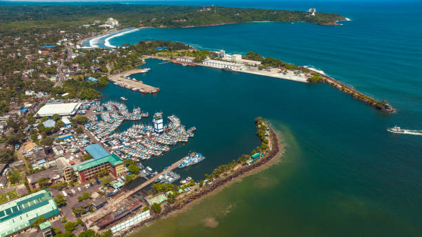 istock Drone view of Galle Harbor 1402472054