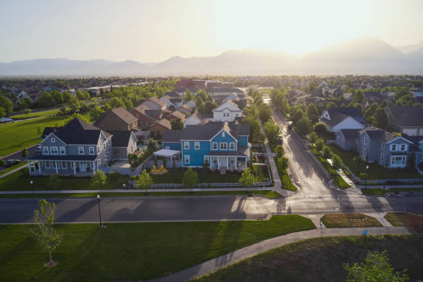 istock Residential Community Aerial 1402479041