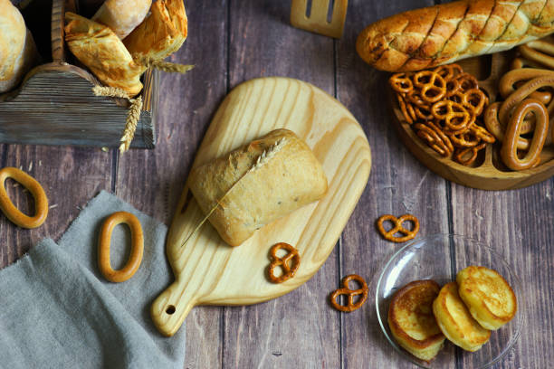 istock Bread. Bakery food. Home related. Food art 1402488278