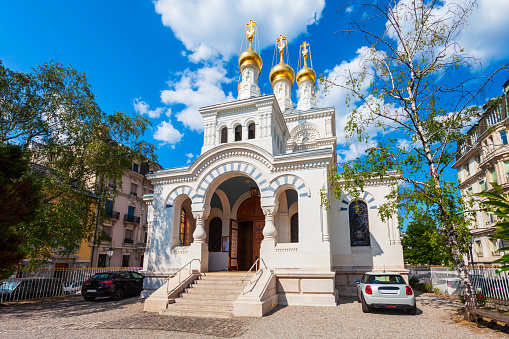 Eglise Orthodoxe Russe is a Russian Orthodox Church in Geneva city in Switzerland