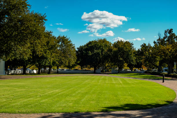 istock lawn in front of manor house 1402489431