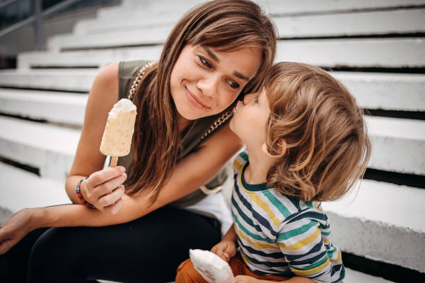 istock Sweet day with my son 1402495950