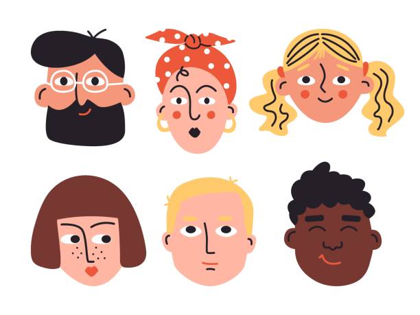 Many Races Drawing 320+ People Different Races Drawings Stock Photos, Pictures & Royalty ...