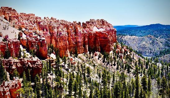 The natural beauty of Bryce Canyon