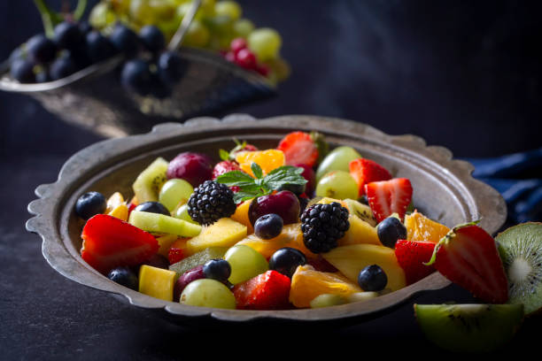 istock Fruit salad made from summer fruits 1402505286