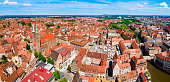 istock Nuremberg old town aerial panoramic view 1402506350