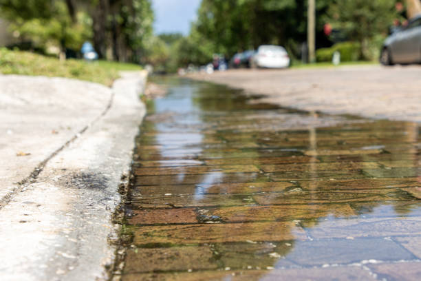 istock Water runoff after a rain storm 1402506750