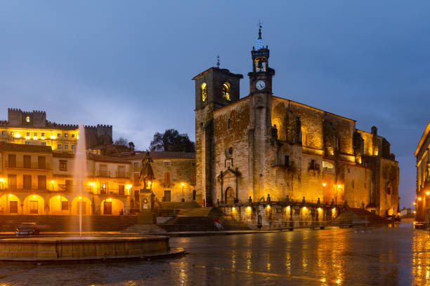 istock Evening view of Trujillo old town, Spain 1402516559