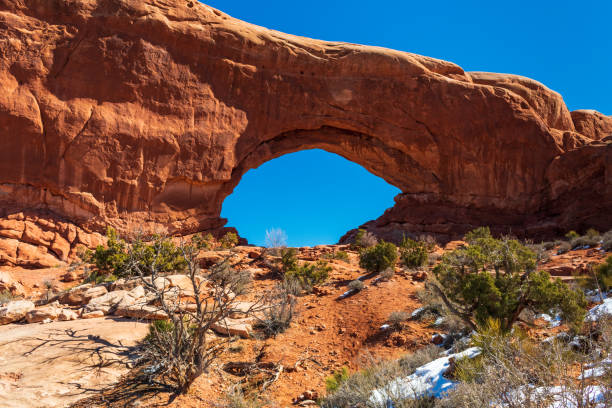 istock North Window Arch, Arches National Park 1402519581
