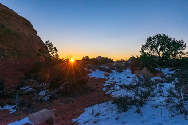 istock Sunrise in Arches National Park, Utah 1402523568