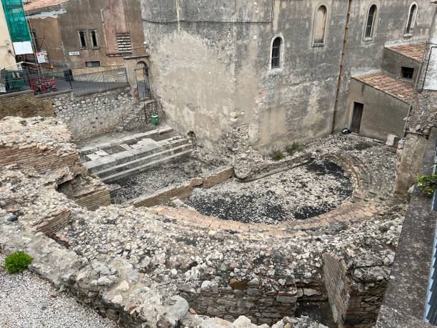 Roman Odeon in Taormina, Sicily