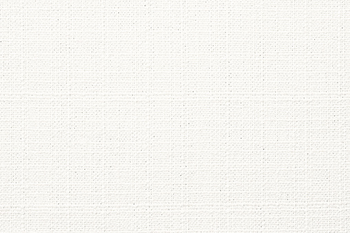 white texture of cotton fabric, natural linen background