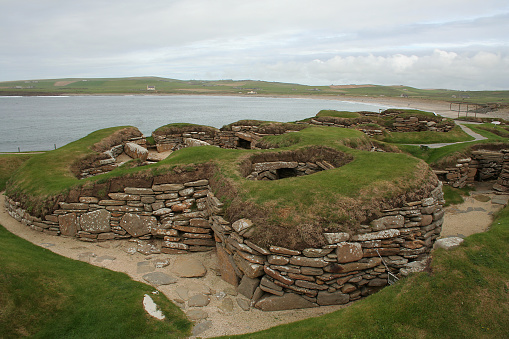 Skara Brae in Orkney, Neolithic settlement Scotland