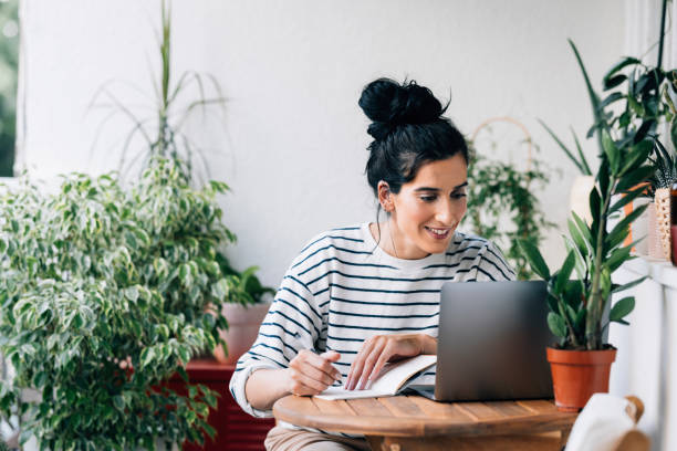 istock Woman Brainstorming Her Ideas 1402529046
