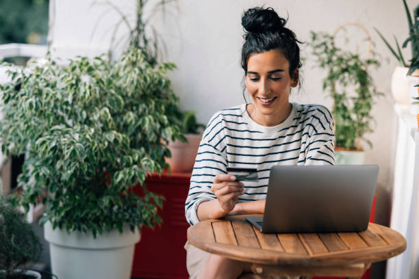 istock Woman Shopping Online 1402529049
