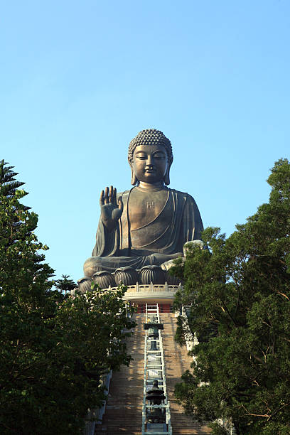 budha enorme - fotografia de stock