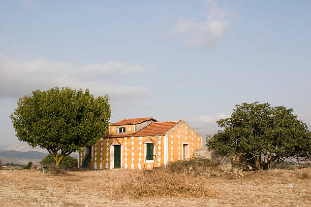 Old yellow house, Kefalonia, September 2006
