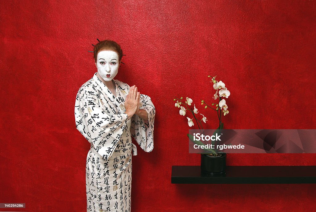 Geisha - Foto stock royalty-free di Ambientazione interna