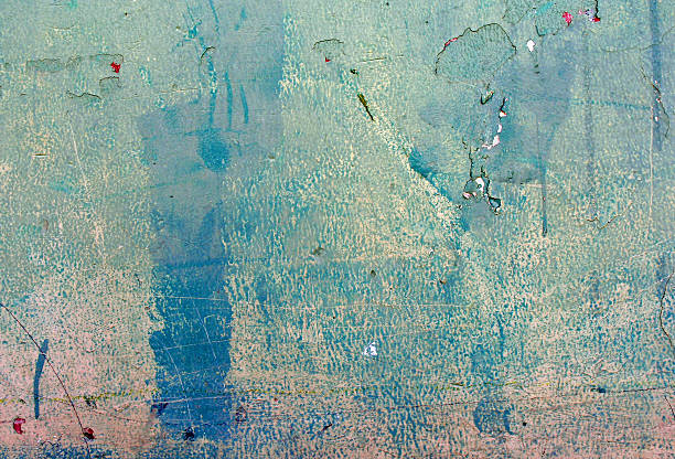 gurnge 61 grung blue green painted wall         reportage stock pictures, royalty-free photos & images